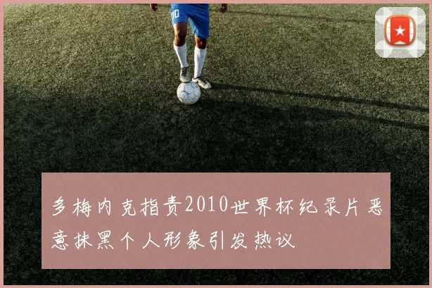 多梅内克指责2010世界杯纪录片恶意抹黑个人形象引发热议